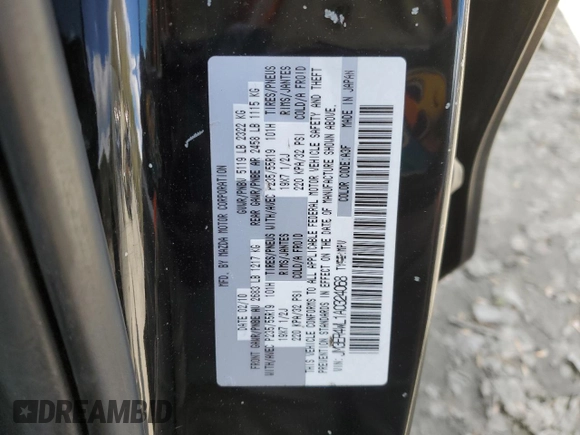 2010 Mazda CX-7 Grand Touring z VIN JM3ER4WL1A0324068, wystawiony jako Copart lot #53095905 z przebiegiem 137 507 mil mil oraz Szkoda całkowita • Salvage title. Historia ofert i sprzedaży dostępna na DreamBid. Obrazek 15.