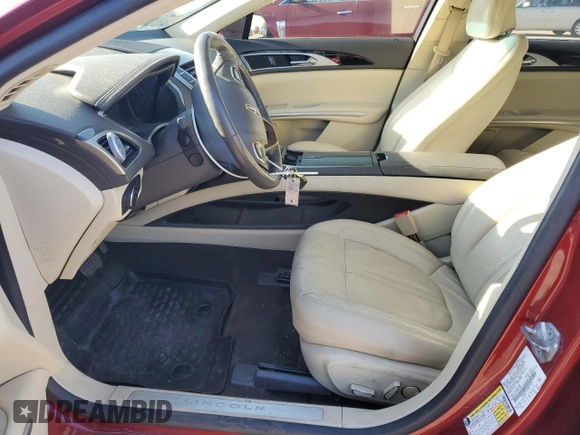 2014 Lincoln MKZ with VIN 3LN6L2G93ER819573, listed as a Copart auction lot 49719235 with 89,914 mi miles and Salvage Title. Bid and sale history available at carsss.com. Image 7.