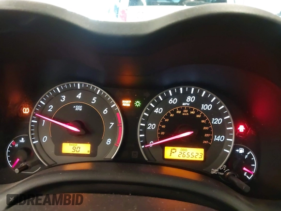 2010 Toyota Corolla with VIN 1NXBU4EE4AZ347278, listed as a IAAI auction lot 41913918 with 265,523 mi miles and . Bid and sale history available at DreamBid. Image 7.