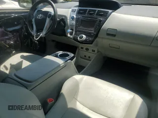 2012 Toyota Prius Two with VIN JTDZN3EU5C3137489, listed as a Copart auction lot 58708054 with 95,292 mi miles and Salvage Title. Bid and sale history available at DreamBid. Image 8.