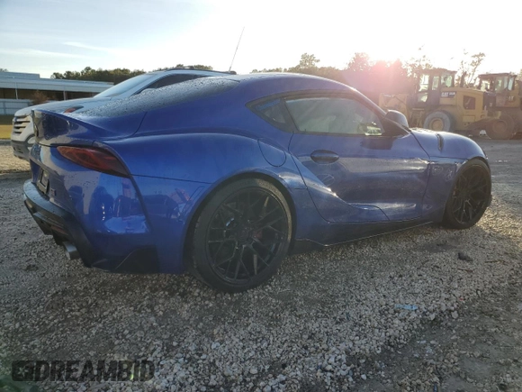2023 Toyota Supra 3.0 with VIN WZ1DB0G04PW054203, listed as a Copart auction lot 84384614 with 15,329 mi miles and Non repairable. Bid and sale history available at DreamBid. Image 3.