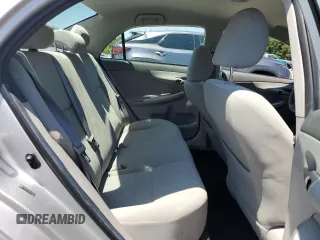 2010 Toyota Corolla with VIN 2T1BU4EEXAC533795, listed as a Copart auction lot 61817185 with 93,322 mi miles and Salvage title. Bid and sale history available at DreamBid. Image 10.