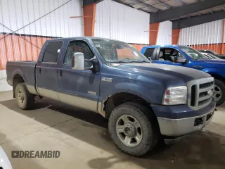 2007 Ford F-350 XL with VIN 1FTWW31P67EB45837, listed as a Copart auction lot 89255585 with 160,785 mi miles and Salvage title. Bid and sale history available at DreamBid. Image 4.