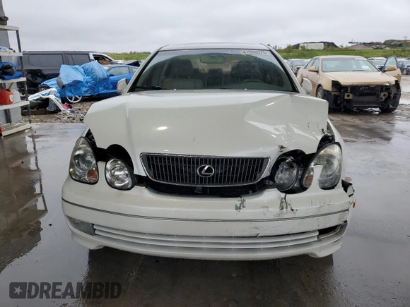 2000 Lexus GS 300 with VIN JT8BD68S0Y0110241, listed as a Copart auction lot 41993575 with 37,197 mi miles and Salvage Title. Bid and sale history available at DreamBid. Image 5.