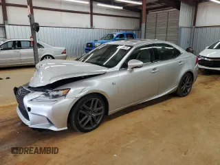 2015 Lexus IS 250 with VIN JTHCF1D26F5025718, listed as a Copart auction lot 57236675 with 119,070 mi miles and Salvage title. Bid and sale history available at DreamBid. Image 1.