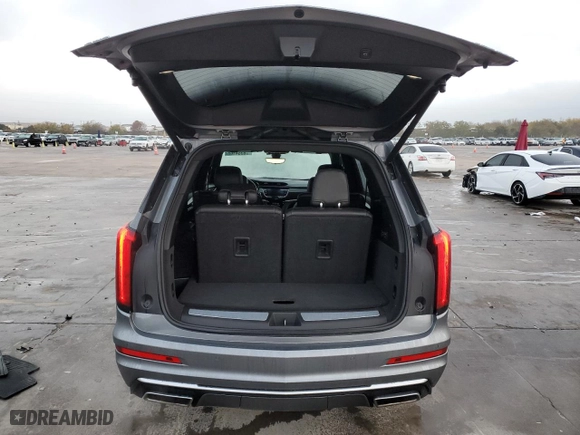 2020 Cadillac XT6 AWD Premium Luxury with VIN 1GYKPDRSXLZ228260, listed as a Copart auction lot 83541684 with 54,987 mi miles and Clean Title. Bid and sale history available at carsss.com. Image 6.
