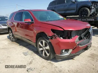 2018 Chevrolet Traverse LT Leather with VIN 1GNEVHKW0JJ114378, listed as a Copart auction lot 48581635 with 144,415 mi miles and Salvage Title. Bid and sale history available at carsss.com. Image 4.