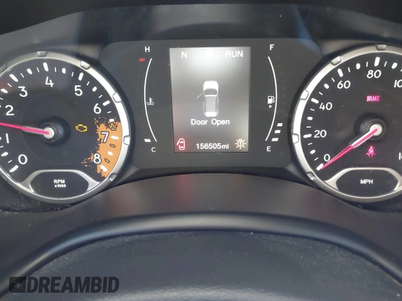 2016 Jeep Renegade Latitude with VIN ZACCJBBT6GPD66773, listed as a IAAI auction lot 41946572 with 156,505 mi miles. Bid and sale history available at carsss.com. Image 7.