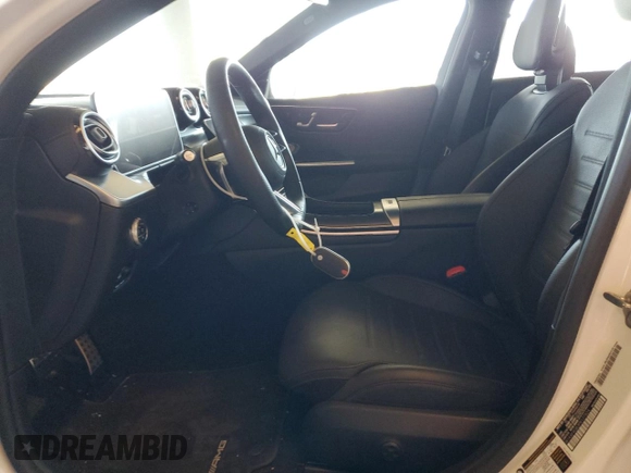 2023 Mercedes-Benz C 300 with VIN W1KAF4GB3PR127824, listed as a Copart auction lot 55670165 with 26,810 mi miles and Salvage title. Bid and sale history available at DreamBid. Image 7.
