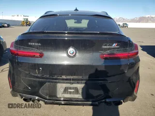 2023 BMW X4 M with VIN 5YM23EC08P9R05401, listed as a Copart auction lot 81049754 with 21,779 mi miles and Salvage Title. Bid and sale history available at carsss.com. Image 6.