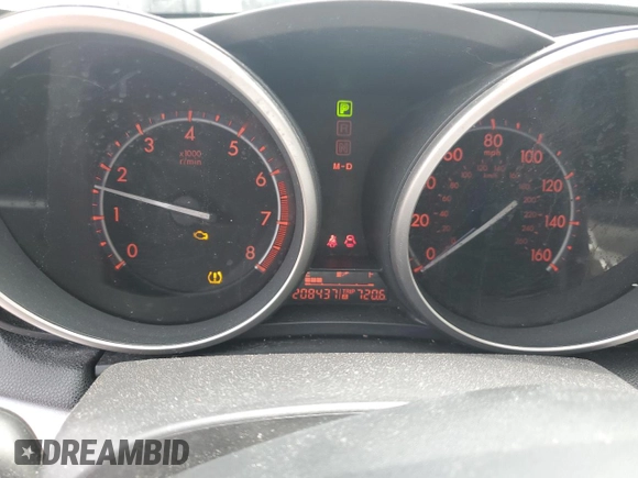 2010 Mazda 3 S Sport with VIN JM1BL1H62A1209153, listed as a Copart auction lot 62018355 with 208,437 mi miles and Salvage title. Bid and sale history available at DreamBid. Image 9.