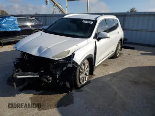 2019 Hyundai Santa Fe SEL Plus z VIN 5NMS33AD9KH108297, wystawiony jako Copart lot #79539274 z przebiegiem 140 529 mil mil oraz Szkody całkowita. Historia ofert i sprzedaży dostępna na DreamBid. Obrazek 1.