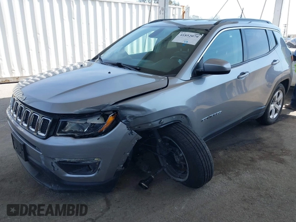 2019 Jeep Compass Altitude z VIN 3C4NJCBB7KT833187, wystawiony jako IAAI lot #41852079 z przebiegiem 73 949 mil mil oraz . Historia ofert i sprzedaży dostępna na DreamBid. Obrazek 17.
