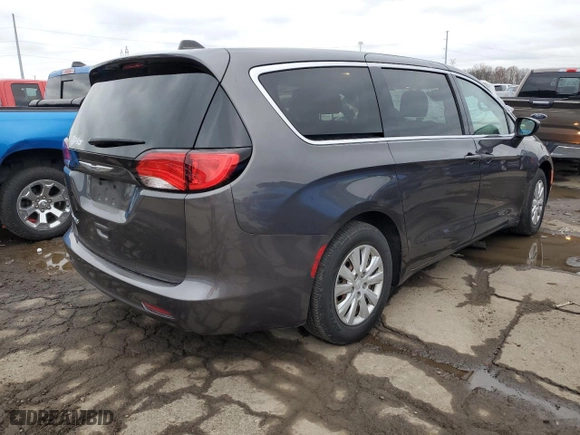 2020 Chrysler Voyager L with VIN 2C4RC1AG4LR132608, listed as a Copart auction lot 80821964 with 63,305 mi miles and Salvage Title. Bid and sale history available at carsss.com. Image 3.