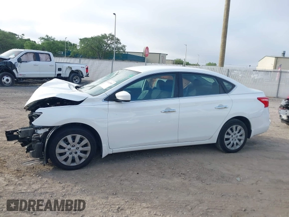 2017 Nissan Sentra S with VIN 3N1AB7AP3HY249304, listed as a IAAI auction lot 41924505 with 76,079 mi miles. Bid and sale history available at carsss.com. Image 15.