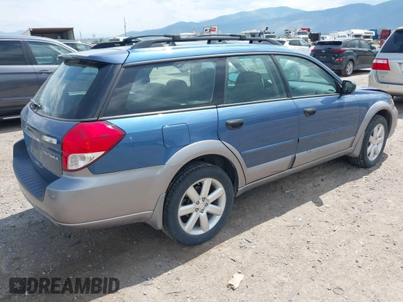 2008 Subaru Outback i with VIN 4S4BP61C287343052, listed as a IAAI auction lot 42583382 with 139,312 mi miles and . Bid and sale history available at DreamBid. Image 4.