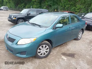 2009 Toyota Corolla z VIN 2T1BU40E39C031746, wystawiony jako IAAI lot #42542079 z przebiegiem 218 019 mil mil oraz . Historia ofert i sprzedaży dostępna na DreamBid. Obrazek 2.