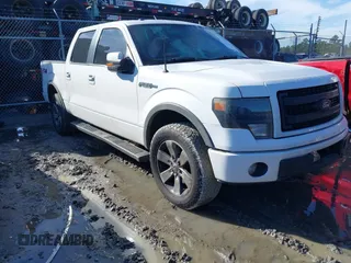 2013 Ford F-150 XL with VIN 1FTFW1ET4DKF24134, listed as a IAAI auction lot 41411293 with 289,430 mi miles. Bid and sale history available at carsss.com. Image 1.