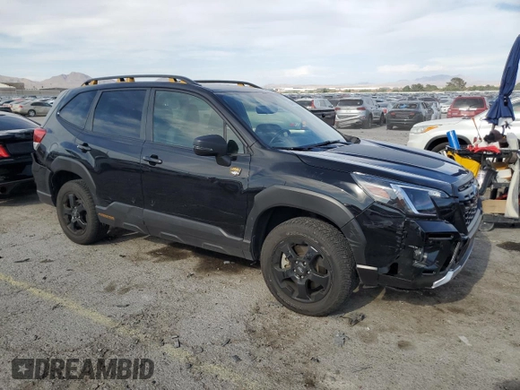 2023 Subaru Forester Wilderness with VIN JF2SKAMC2PH450243, listed as a Copart auction lot 58396525 with 24,880 mi miles and Salvage title. Bid and sale history available at DreamBid. Image 4.