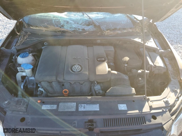 2012 Volkswagen Passat SE with VIN 1VWBH7A35CC051285, listed as a Copart auction lot 75845524 with 95,540 mi miles and Salvage Title. Bid and sale history available at carsss.com. Image 11.