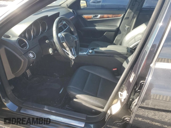 2012 Mercedes-Benz C 300 Sport with VIN WDDGF8BB0CR199261, listed as a Copart auction lot 46902915 with 105,329 mi miles and Salvage title. Bid and sale history available at DreamBid. Image 7.