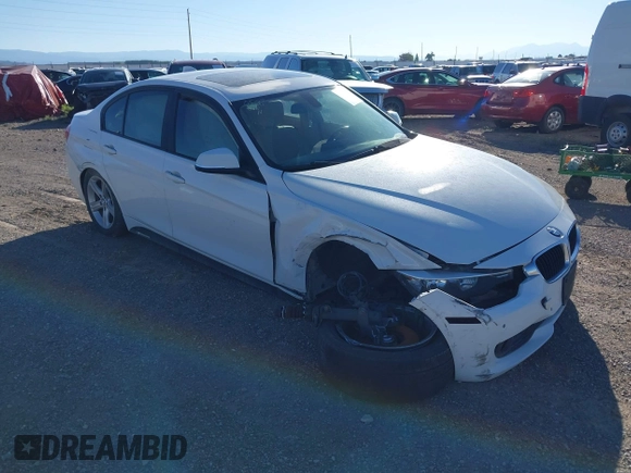 2013 BMW 3 Series 328i with VIN WBA3C1G59DNR47751, listed as a IAAI auction lot 39769891 with Not Provided miles and . Bid and sale history available at DreamBid. Image 1.