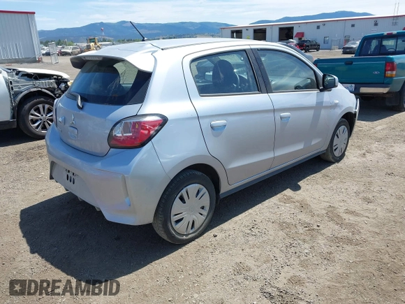 2024 Mitsubishi Mirage ES z VIN ML32AUHJ1RH025484, wystawiony jako IAAI lot #42397481 z przebiegiem 15 111 mil mil oraz . Historia ofert i sprzedaży dostępna na DreamBid. Obrazek 4.