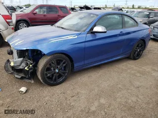 2017 BMW 2 Series M240i with VIN WBA2G1C37HV639164, listed as a Copart auction lot 67086604 with 8,899 mi miles and Salvage Title. Bid and sale history available at carsss.com. Image 1.