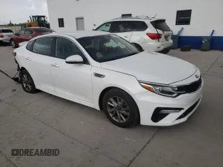 2019 Kia Optima LX with VIN 5XXGT4L31KG306497, listed as a Copart auction lot 61409194 with 48,831 mi miles and Salvage Title. Bid and sale history available at carsss.com. Image 4.