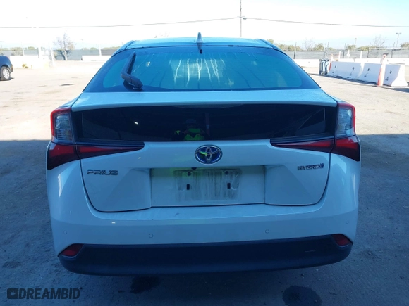 2022 Toyota Prius L Eco with VIN JTDKAMFU2N3161771, listed as a IAAI auction lot 41428804 with 113,777 mi miles. Bid and sale history available at carsss.com. Image 17.
