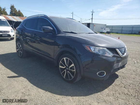 2017 Nissan Rogue Sport S with VIN JN1BJ1CP4HW031915, listed as a Copart auction lot 52046395 with 117,414 mi miles and Salvage Title. Bid and sale history available at carsss.com. Image 4.