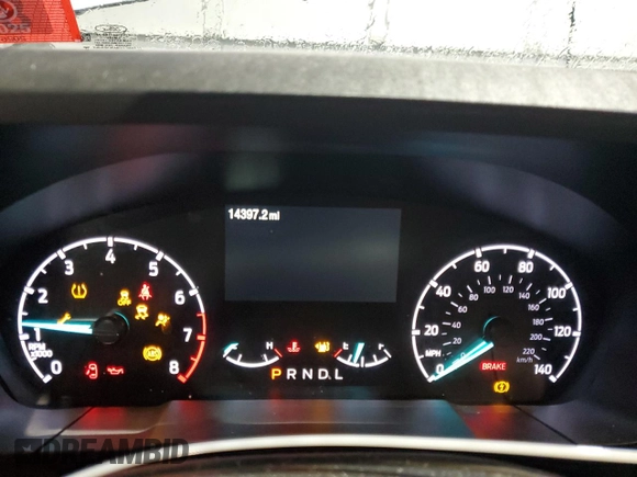 2024 Ford Maverick XLT with VIN 3FTTW8J98RRA99932, listed as a Copart auction lot 52291665 with 14,397 mi miles and Salvage title. Bid and sale history available at DreamBid. Image 9.