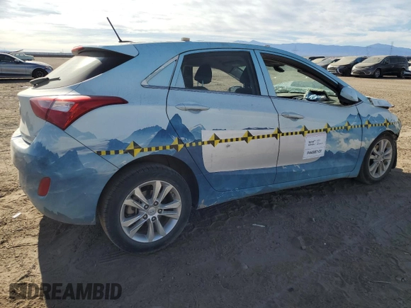 2016 Hyundai Elantra with VIN KMHD35LH0GU305388, listed as a Copart auction lot 85770244 with 125,172 mi miles and Salvage title. Bid and sale history available at DreamBid. Image 3.