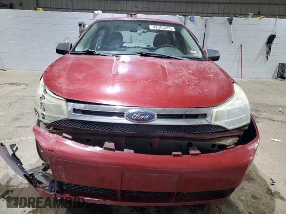 2009 Ford Focus S with VIN 1FAHP34NX9W224947, listed as a Copart auction lot 42369285 with 85,305 mi miles and Salvage Title. Bid and sale history available at carsss.com. Image 5.