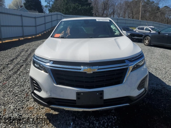 2022 Chevrolet Equinox LT with VIN 3GNAXTEV0NL135275, listed as a Copart auction lot 48739445 with 58,675 mi miles and Salvage Title. Bid and sale history available at carsss.com. Image 5.