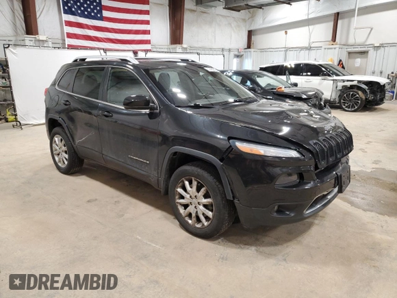 2014 Jeep Cherokee Limited with VIN 1C4PJMDS6EW309362, listed as a Copart auction lot 51462875 with 117,942 mi miles and Clean Title. Bid and sale history available at DreamBid. Image 4.