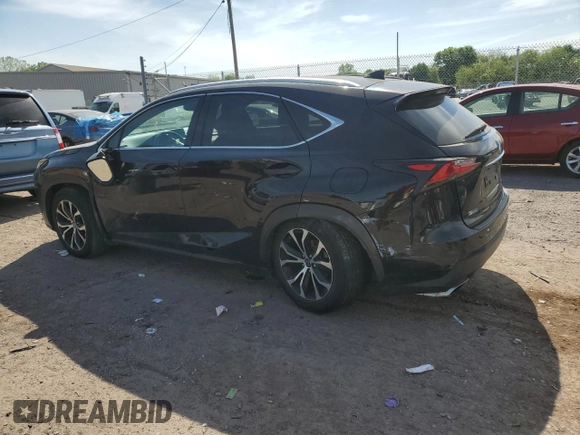 2015 Lexus NX 200t with VIN JTJBARBZXF2018280, listed as a Copart auction lot 56153555 with 134,003 mi miles and Salvage title. Bid and sale history available at DreamBid. Image 2.