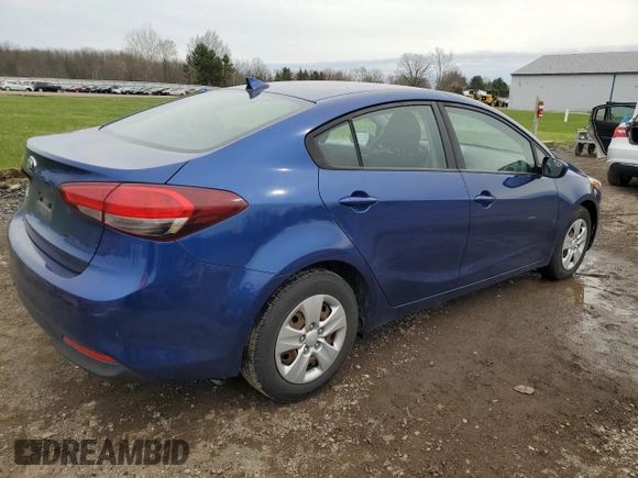 2018 Kia Forte LX with VIN 3KPFK4A78JE280282, listed as a Copart auction lot 52081785 with 75,515 mi miles and Salvage Title. Bid and sale history available at DreamBid. Image 3.