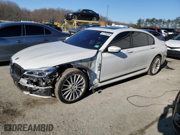 2017 BMW 7 Series ALPINA B7 xDrive with VIN WBA7F2C55HG421809, listed as a Copart auction lot 47759265 with 86,652 mi miles and Salvage Title. Bid and sale history available at carsss.com. Image 1.