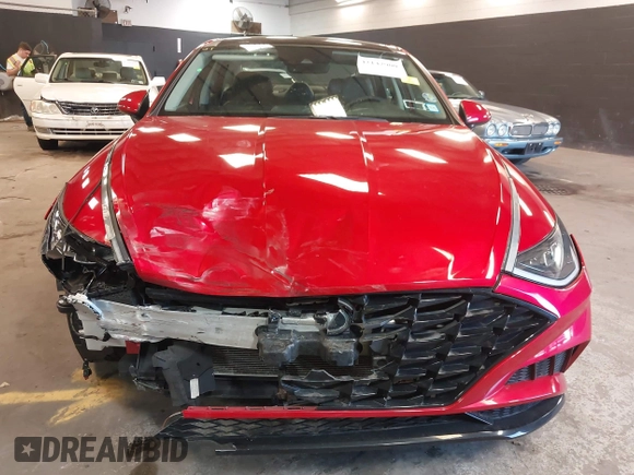2020 Hyundai Sonata SEL z VIN 5NPEF4JA5LH015250, wystawiony jako IAAI lot #42142900 z przebiegiem 48 122 mil mil oraz . Historia ofert i sprzedaży dostępna na DreamBid. Obrazek 12.