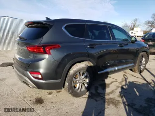 2020 Hyundai Santa Fe SEL with VIN 5NMS3CAD5LH203117, listed as a Copart auction lot 48040895 with 91,320 mi miles and Salvage Title. Bid and sale history available at carsss.com. Image 3.
