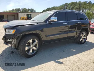 2014 Jeep Grand Cherokee Limited with VIN 1C4RJFBT0EC123673, listed as a Copart auction lot 55462975 with 115,798 mi miles and Salvage title. Bid and sale history available at DreamBid. Image 1.