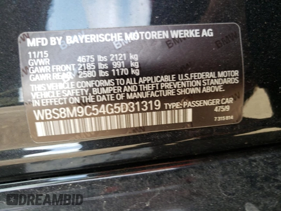 2016 BMW M3 with VIN WBS8M9C54G5D31319, listed as a Copart auction lot 71187973 with 66,120 mi miles. Bid and sale history available at carsss.com. Image 15.