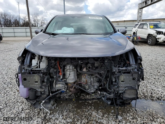 2022 Honda CR-V Hybrid EX-L with VIN 5J6RT6H81NL022598, listed as a Copart auction lot 50038795 with 37,660 mi miles and Salvage Title. Bid and sale history available at carsss.com. Image 5.