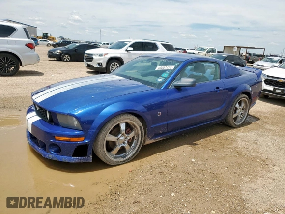 2005 Ford Mustang GT Deluxe with VIN 1ZVFT82H755197985, listed as a Copart auction lot 60367475 with 135,479 mi miles and Clean title. Bid and sale history available at DreamBid. Image 1.
