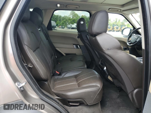 2017 Land Rover Range Rover Sport HSE with VIN SALWR2FVXHA676615, listed as a Copart auction lot 63258725 with 88,293 mi miles and Clean title. Bid and sale history available at DreamBid. Image 11.
