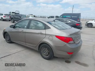 2014 Hyundai Accent GLS with VIN KMHCT4AE4EU615913, listed as a IAAI auction lot 41780724 with 1 mi miles. Bid and sale history available at carsss.com. Image 3.