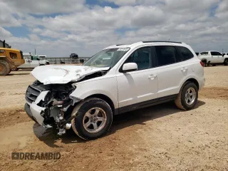 2008 Hyundai Santa Fe SE z VIN 5NMSH13E88H156667, wystawiony jako Copart lot #59219545 z przebiegiem 84 827 mil mil oraz Szkoda całkowita • Salvage title. Historia ofert i sprzedaży dostępna na DreamBid. Obrazek 1.