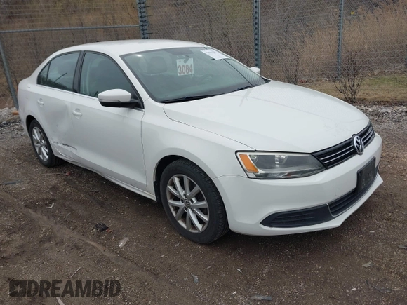 2013 Volkswagen Jetta Sedan SE w/Convenience/Sunroof with VIN 3VWDX7AJ4DM295360, listed as a IAAI auction lot 41945387 with 93,465 mi miles. Bid and sale history available at carsss.com. Image 1.