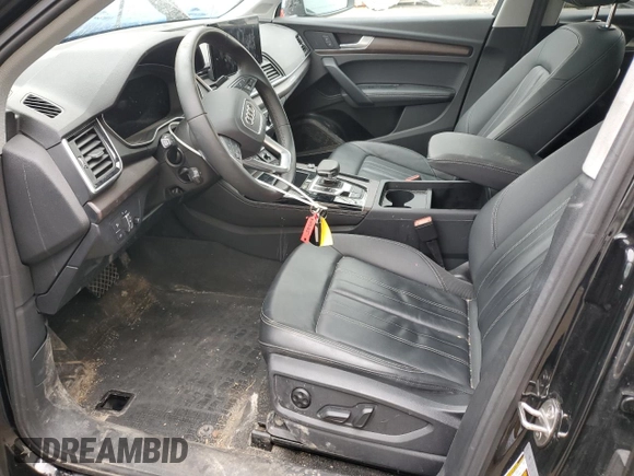 2023 Audi Q5 S line Premium Plus z VIN WA1EAAFY3P2191623, wystawiony jako Copart lot #53108505 z przebiegiem 20 154 mil mil oraz Szkoda całkowita • Salvage title. Historia ofert i sprzedaży dostępna na DreamBid. Obrazek 7.